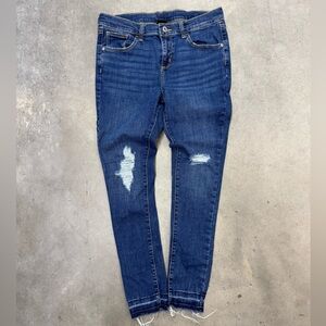 Art Class Girls Distressed Skinny Jeans | Size 14 | Stretchy